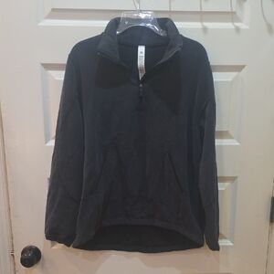 lululemon athletica Women's Quarter-Zip Fleece Pullover - Charcoal